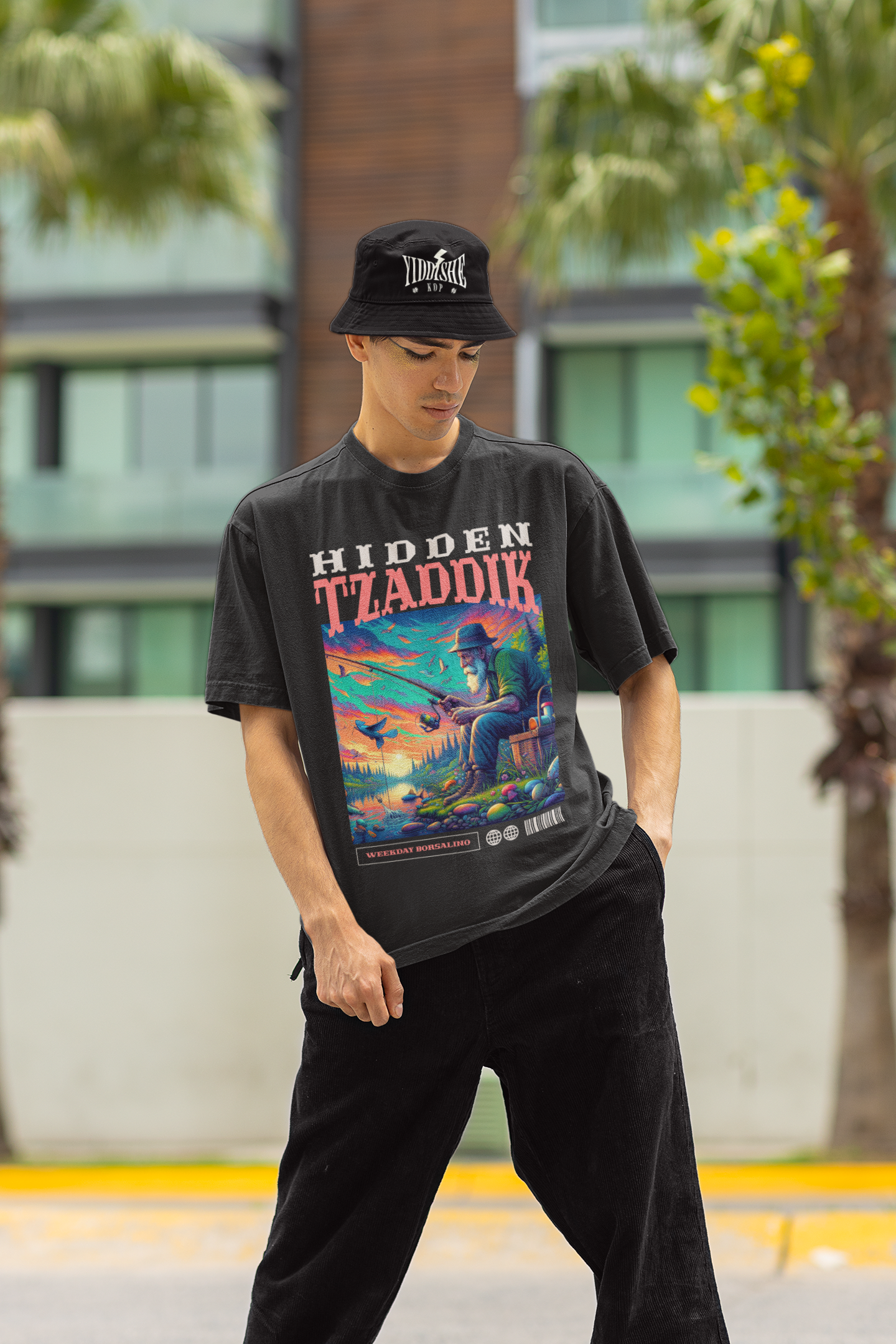 Hidden Tzaddik Oversized T-shirt