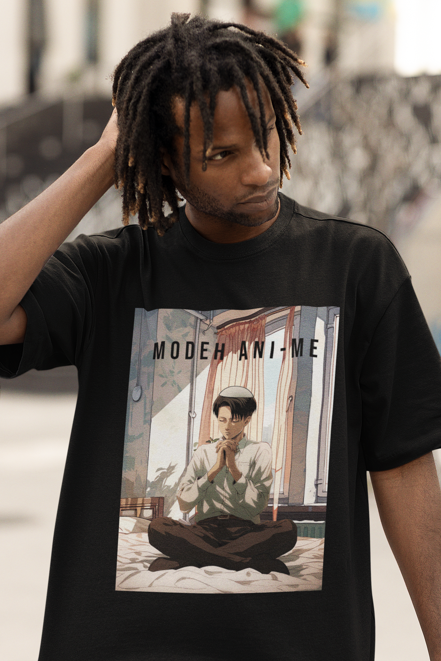 Modeh Ani-me Heavyweight Tee