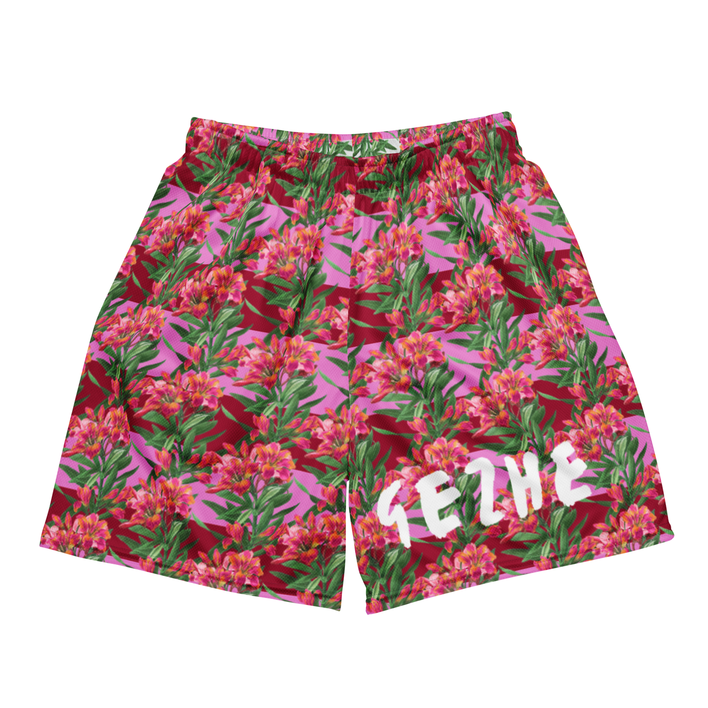 Gezhe mesh shorts