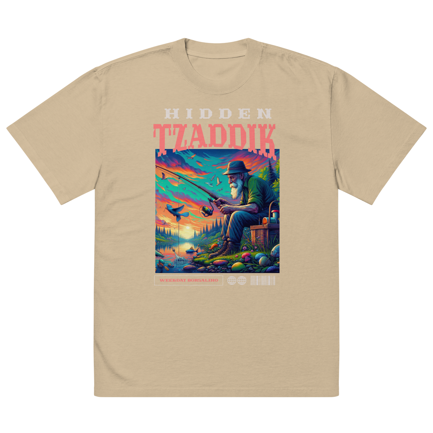 Hidden Tzaddik Oversized T-shirt